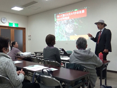 郡山市にある緑ヶ丘地域公民館で講演