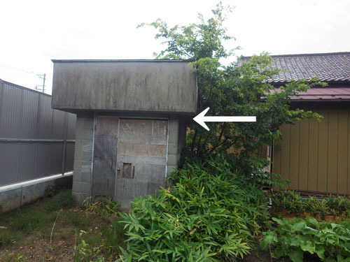 郡山市でスズメバチ駆除の現場