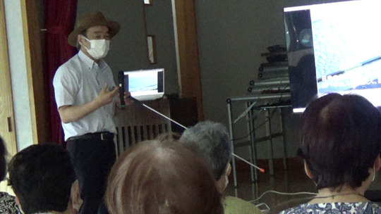 郡山市でスズメバチの講演