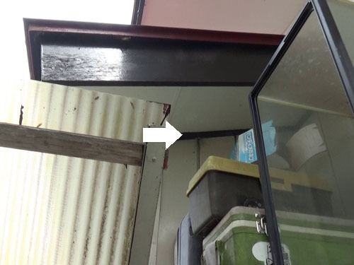 スズメバチ駆除の現場（小野町）